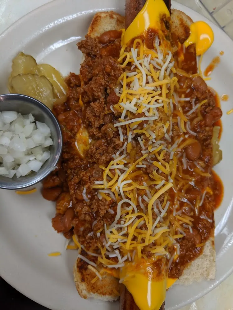 Foot Long Chili Cheese Dog