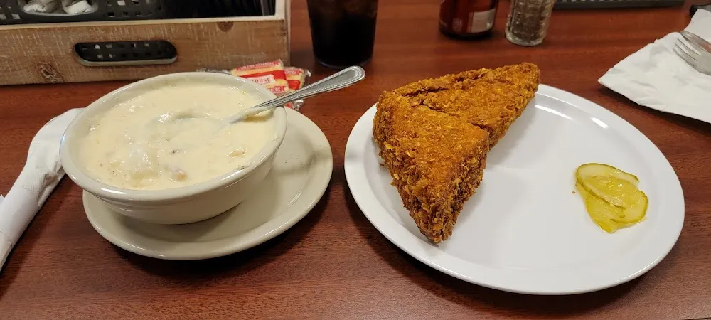 Fried Ham and Cheese Sandwich