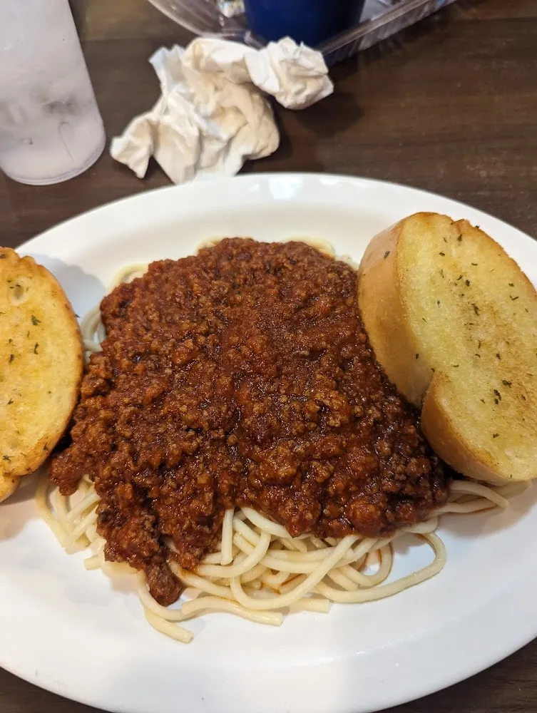 Open Faced Chili Cheeseburger